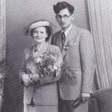 1949, svatba s Marií Komárkovou